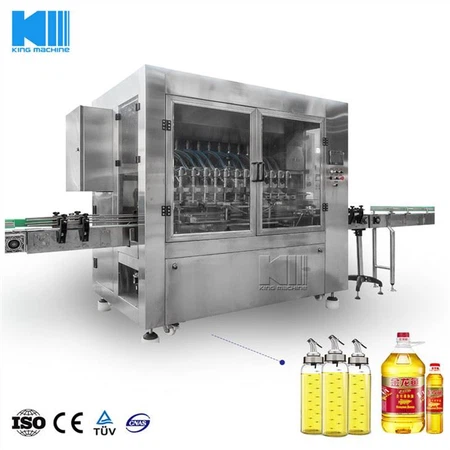 Linear Olive Oil Coconut Oil Filling Machine